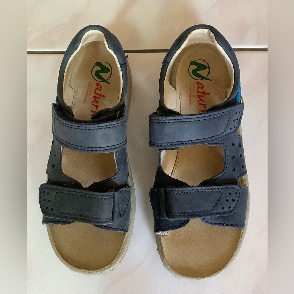 Boy’s New Leather Naturino Sandals